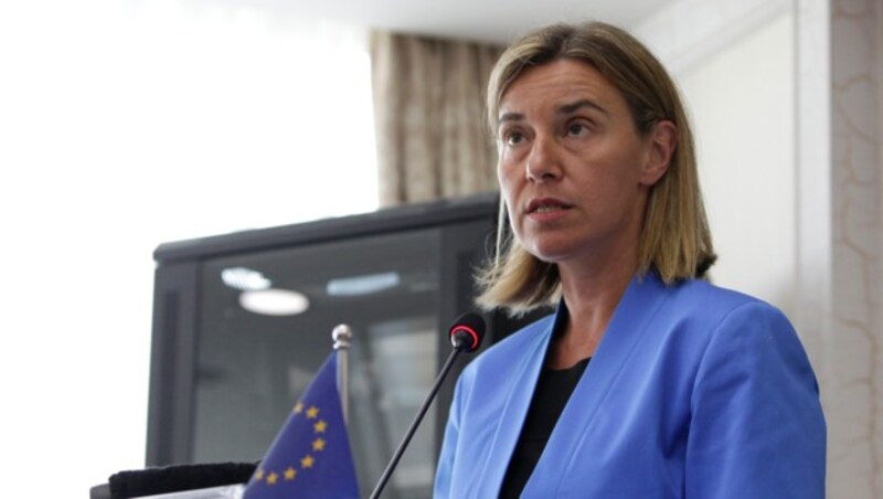 EU-Chefdiplomatin Federica Mogherini (Bild: ASSOCIATED PRESS)