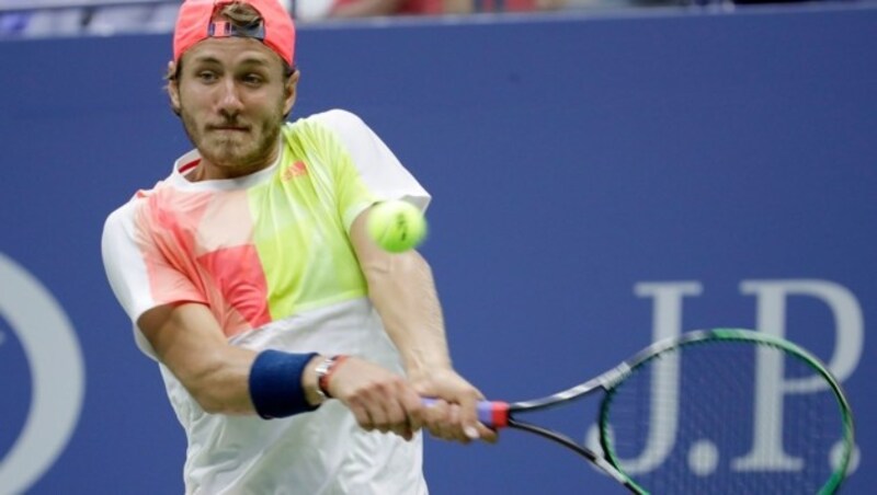 Lucas Pouille (Bild: APA/AFP/GETTY IMAGES/ANDY LYONS)