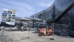 Kriminelle hatten es auf einer Großbaustelle auf eine Walze abgesehen. (Symbolfoto) (Bild: APA/ROBERT JAEGER)