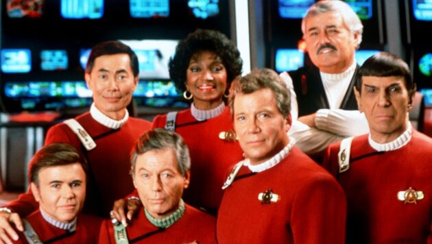 Die legendäre Crew der "Enterprise" im Film "Star Trek VI" (Bild: APA/Paramount Pictures)
