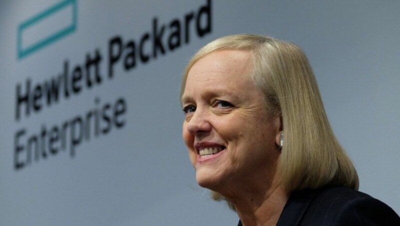 Hewlett-Packard-Enterprise-Chefin Meg Whitman (Bild: APA/AFP/JEWEL SAMAD)