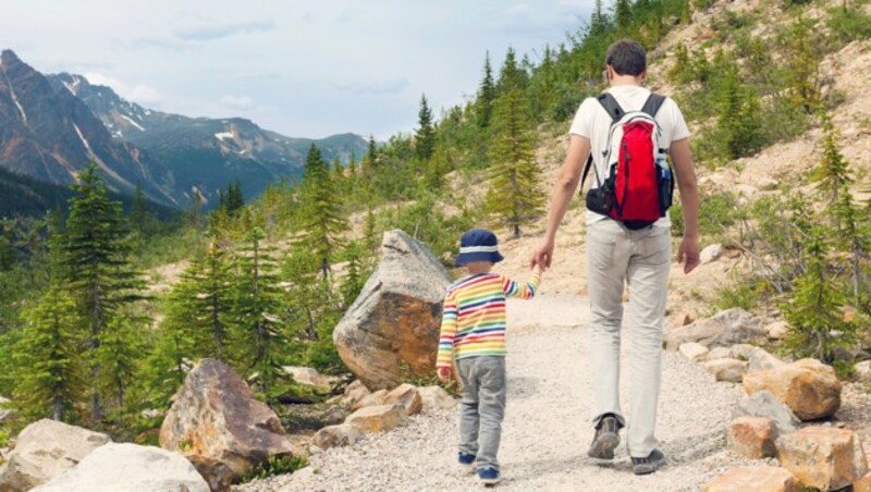 Damit Wandern ein Naturgenuss bleibt, machen sich auch die Berghütten klimafit. Müllvermeidung wird zum Trend. (Bild: thinkstockphotos.de)