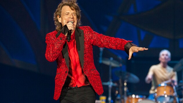 Mick Jagger hat ein neues Lied über den Corona-Lockdown veröffentlicht. (Bild: AP)