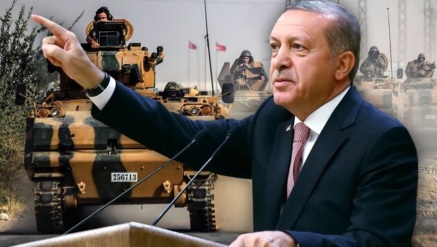 (Bild: APA/AFP/BULENT KILIC , APA/TURKEY'S PRESIDENTIAL PRESS)
