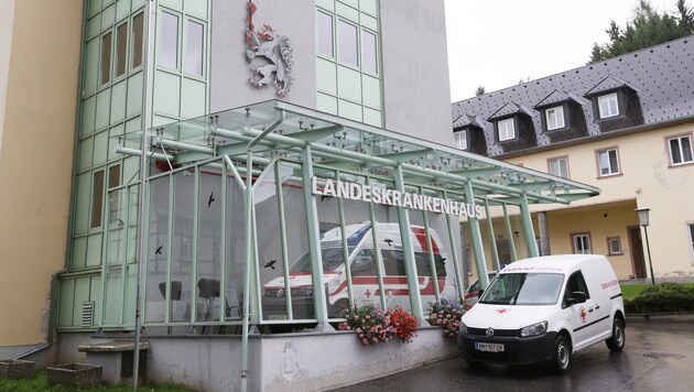 Die Ambulanz im LKH Mariazell dürfte in der heutigen Form nicht mehr lange bestehen. (Bild: Jürgen Radspieler)