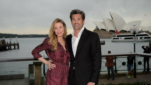 Renee Zellweger und Patrick Dempsey in Sydney (Bild: EPA)