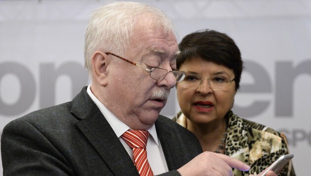 Michael Häupl und Renate Brauner (Bild: APA/ROBERT JAEGER)