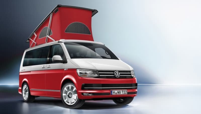 Camper-Primus VW ist mit seinem Bestseller California vertreten. (Bild: VW)