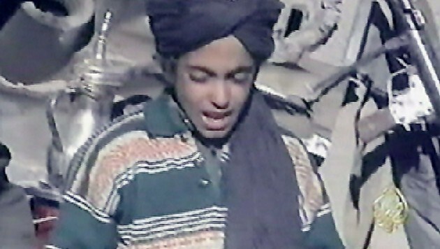Hamsa bin Laden auf einem Archivbild aus dem Jahr 2001 (Bild: AFP/picturedesk.com/Al-Jazeera)