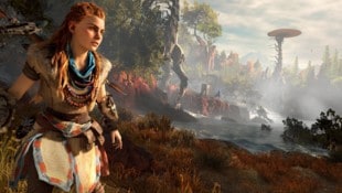 Screenshot aus dem PlayStation-Spiel „Horizon Zero Dawn“. (Bild: PlayStation)