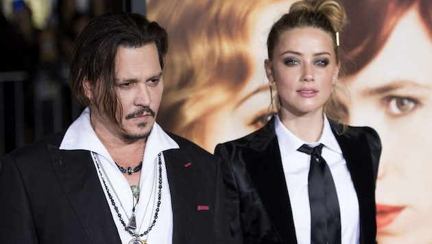 Johnny Depp und Amber Heard (Bild: APA/AFP/VALERIE MACON)