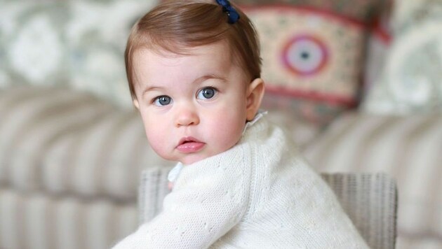 Prinzessin Charlotte (Bild: APA/AFP/KENSINGTON PALACE/THE DUCHESS OF CAMBRIDGE)