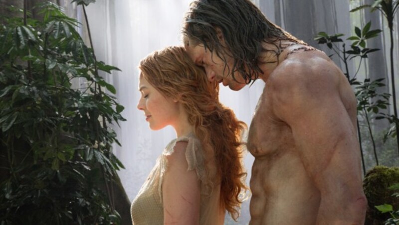 Margot Robbie und Alexander Skarsgard in "Legend of Tarzan" (Bild: Warner Bros.)
