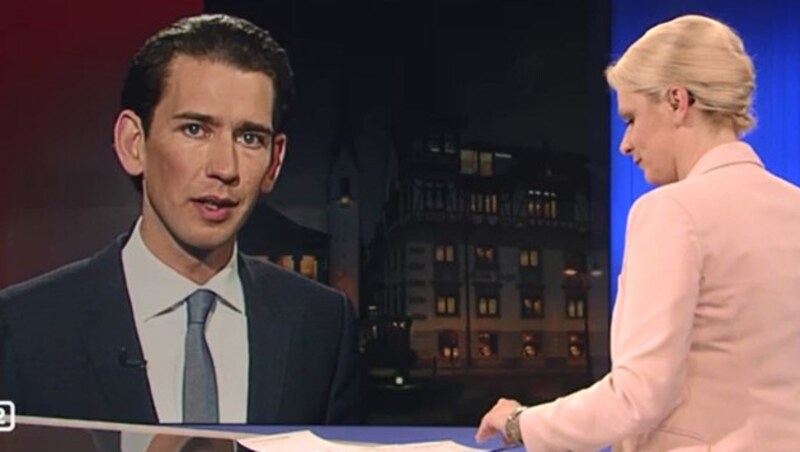 Kurz: "EU muss ihre Hausaufgaben machen." (Bild: ORF)