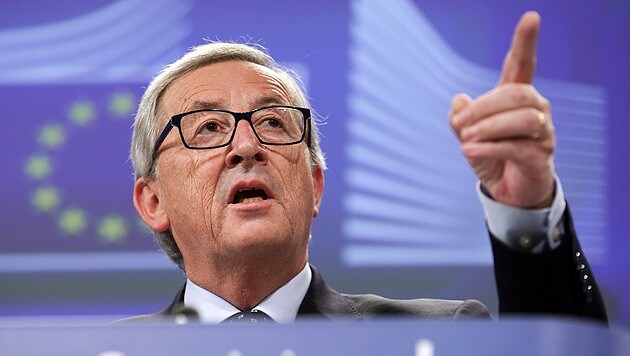 Noch-EU-Kommissionspräsident Jean-Claude Juncker hatte Italien in der Vergangenheit mehrmals zum Schuldenabbau aufgerufen. (Bild: APA/EPA/OLIVIER HOSLET)