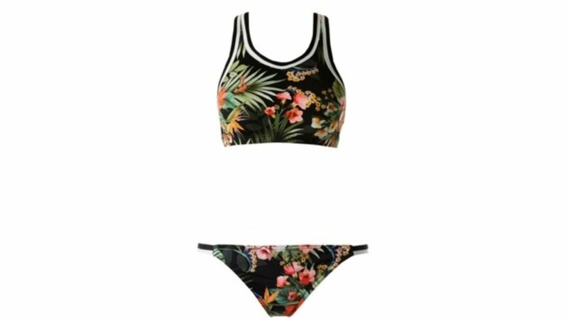 Bikini mit Palmenprint (Bild: Calzedonia)