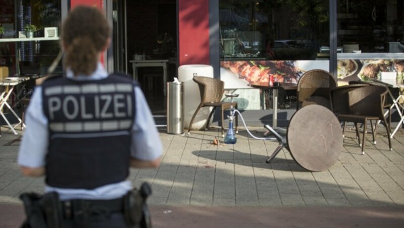 Der Döner-Imbiss in Reutlingen (Bild: APA/dpa/Christoph Schmidt)