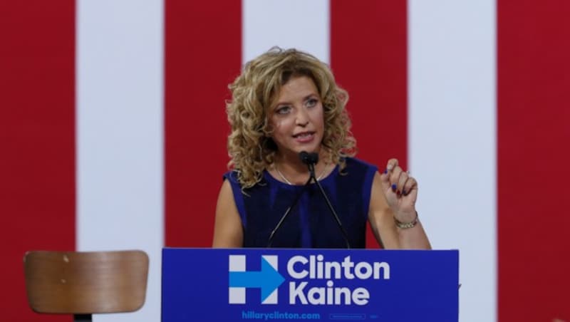 Wasserman Schultz stolperte über brisante E-Mails der Demokraten, die WikiLeaks enthüllt hatte. (Bild: ASSOCIATED PRESS)