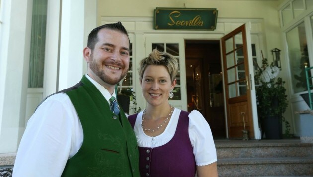 Die Hoteliers Alexander und Ines Gulewicz (Bild: Jürgen Radspieler)