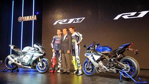v.l.: R1M, Lorenzo San, Yanagi San, Rossi San, R1 (Bild: Stephan Schätzl)