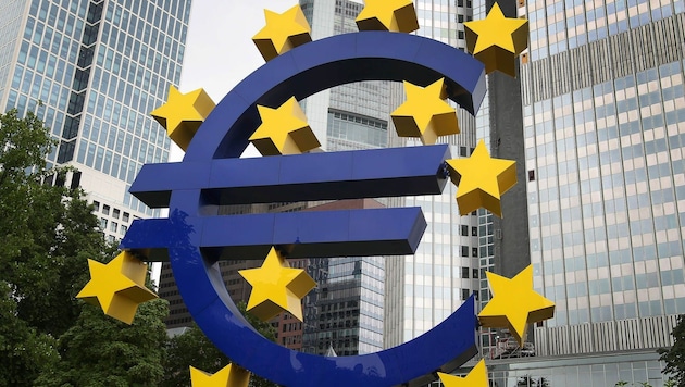 Die Europäische Zentralbank (Bild: AFP)