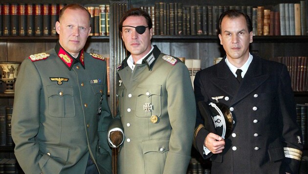 Axel Milberg, Sebastian Koch und Christopher Buchholz (Bild: ORF)