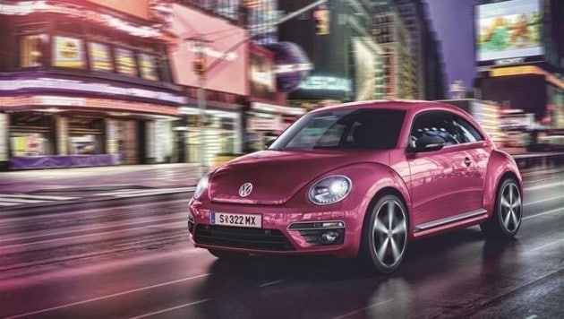 Die VW Beetle Pink Edition (Bild: VW)