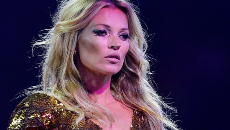 Kate Moss (Bild: AFP/picturedesk.com/Leon Neal (Archivbild))