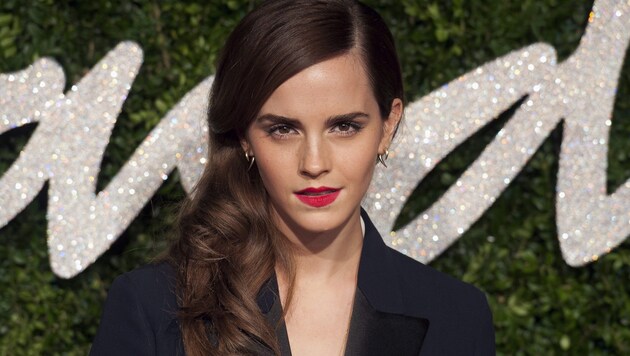 Richtig! Man verleiht ihr Gesichtszüge von Emma Watson. (Bild: APA/EPA/WILL OLIVER)