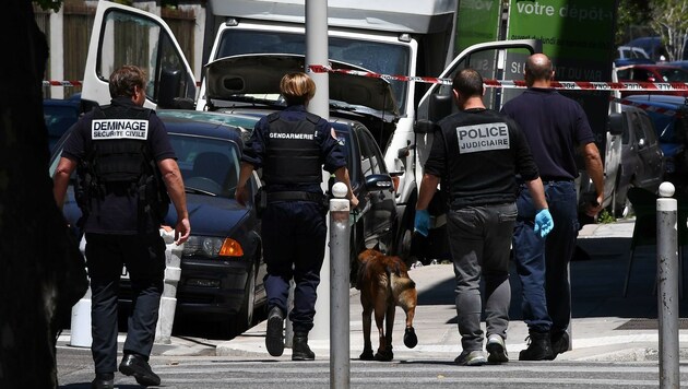 14. Juli 2016: Ein Attentäter tötete in Nizza 84 Passanten. (Bild: APA/AFP/ANNE-CHRISTINE POUJOULAT)