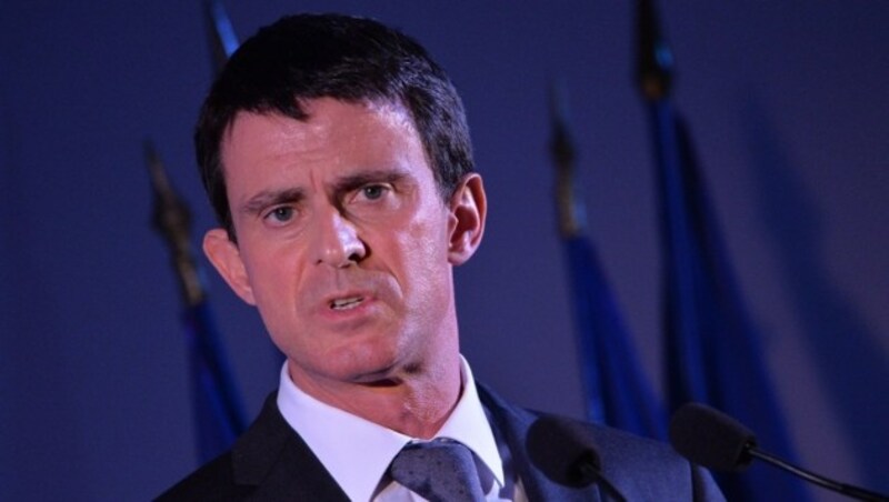 Frankreichs Premier Manuel Valls (Bild: APA/AFP/MIGUEL MEDINA)