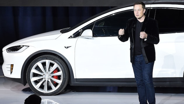 Tesla-főnök Elon Musk (Bild: APA/AFP/SUSANA BATES)