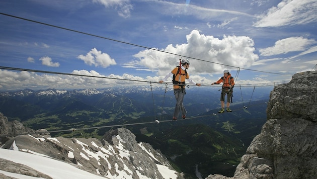 Der Dachstein ist einer der größten Tourismusattraktionen in der Steiermark. (Bild: Steiermark Tourismus/Herbert Raffalt)