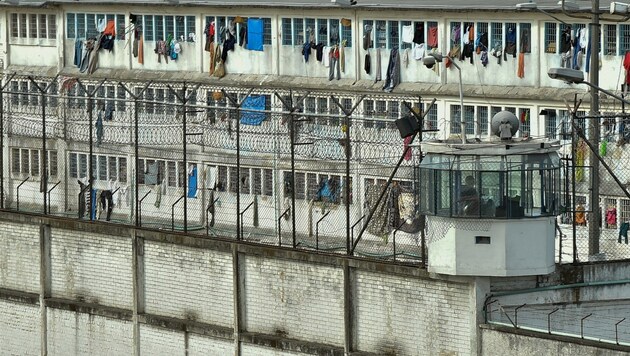 In diesem Gefängnis verschwanden Hunderte Menschen. (Bild: APA/AFP/GUILLERMO LEGARIA)