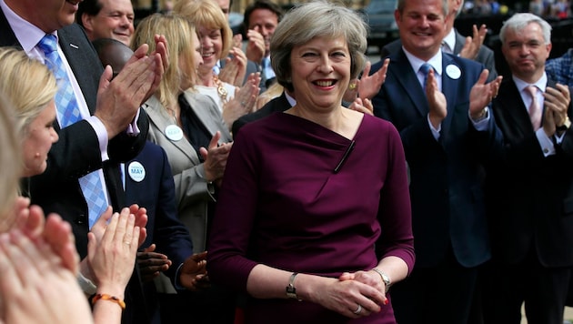 Theresa May wird David Camerons Nachfolgerin. (Bild: ASSOCIATED PRESS)