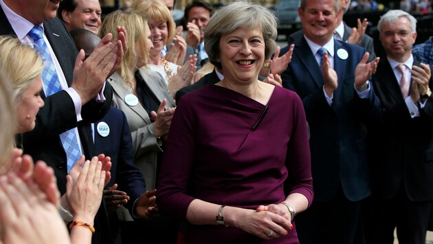 Theresa May wird David Camerons Nachfolgerin. (Bild: ASSOCIATED PRESS)