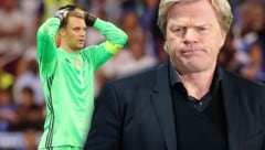 Oliver Kahn (right) advises Manuel Neuer to play fewer games. (Bild: AP, GEPA)