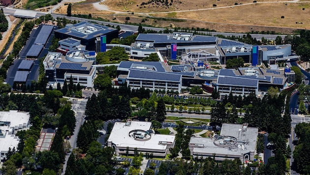 Die Google-Zentrale im kalifornischen Mountain View (Bild: Austin McKinley)