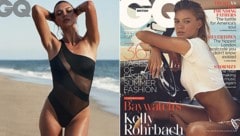 So sexy zeigt sich Kelly Rohrbach im aktuellen britischen "GQ"-Magazin. (Bild: instagram.com/britishgq)