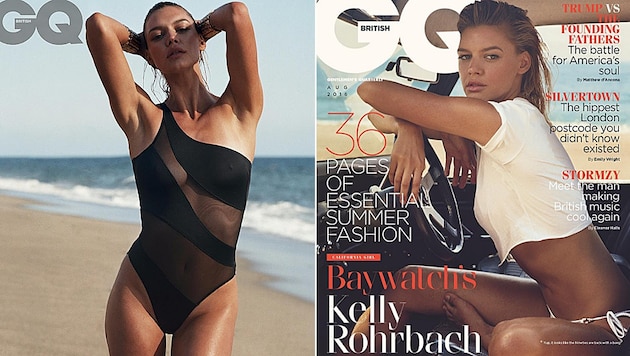 So sexy zeigt sich Kelly Rohrbach im aktuellen britischen "GQ"-Magazin. (Bild: instagram.com/britishgq)