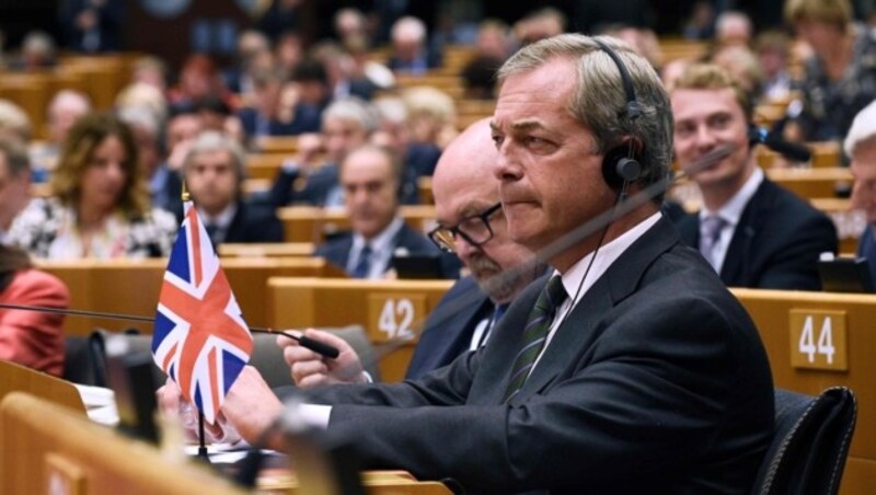 Nigel Farage (Bild: AFP)