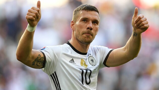 Lukas Podolski (Bild: AFP)