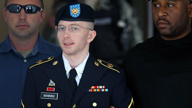 Berühmter Transgender und Ex-Soldat: Der wegen Spionage verurteilte Bradley (heute Chelsea) Manning (Bild: SAUL LOEB/AFP/picturedesk.com)