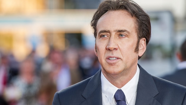 Nicolas Cage verurteilt KI am Set.  (Bild: ETIENNE LAURENT/EPA/picturedesk.com)