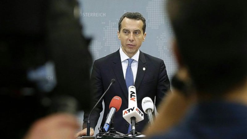 Sowohl Bundeskanzler Christian Kern ... (Bild: APA/BKA/Andy Wenzel)