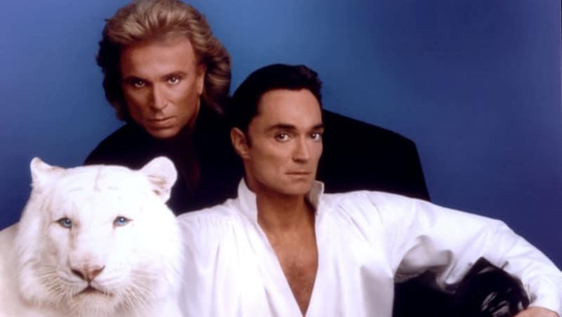 2003 endete die Karriere von Siegfried & Roy, als Roy von einem Tiger schwer verletzt wurde. (Bild: AFP)