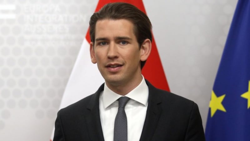 Für Sebastian Kurz ist der Brexit "definitiv ein Erdbeben". (Bild: AP)