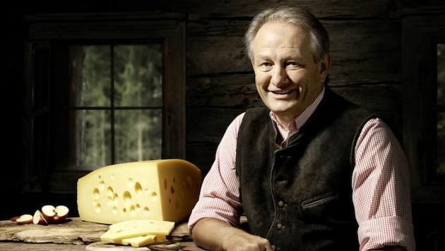Auch Käse aus Salzburg wird für Engländer jetzt teurer: Gerhard Woerle beliefert zwei große Kunden (Bild: Markus THUMS)