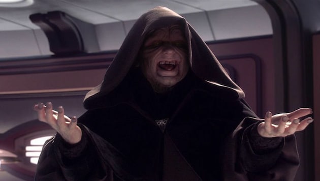 So kennen wir den Imperator in "Star Wars". (Bild: LucasFilm)