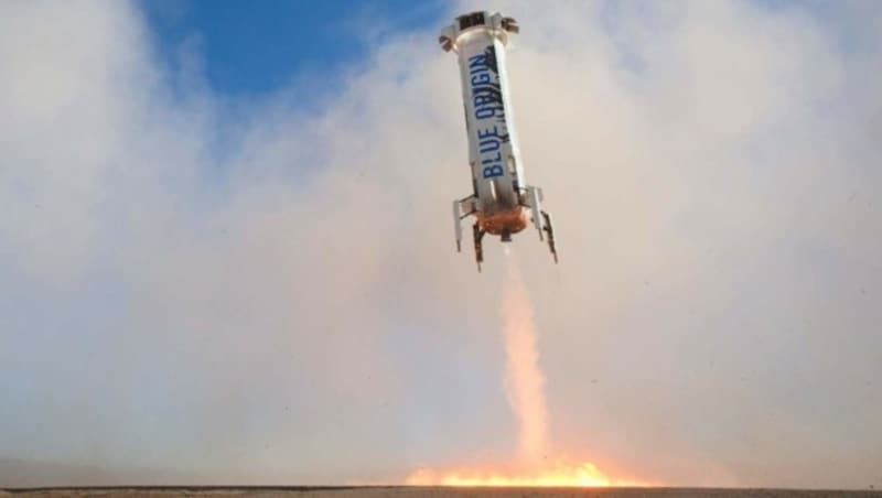 (Bild: AFP/Blue Origin)